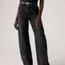 Levis 94 Baggy Wide Leg Jeans Black W30 L33 Excellent Condition Image 4