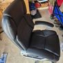 Palermo high back executive chair - black faux leather - Office Swivel Chair Image 4