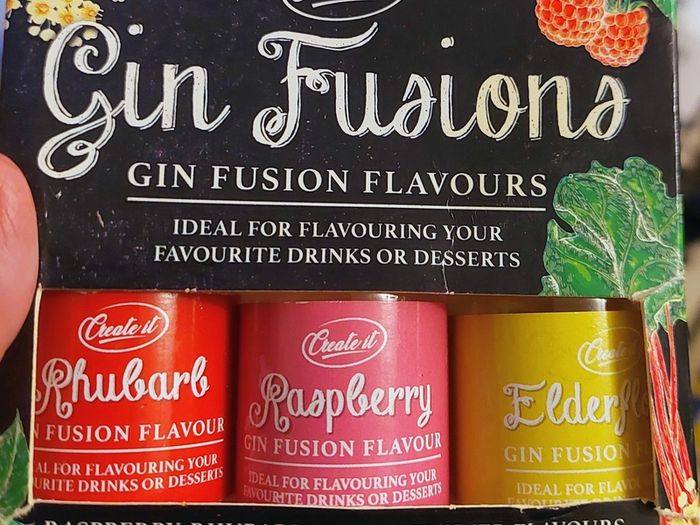 Gin Fusion Flavours.