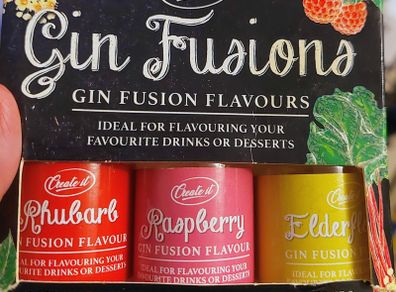 Gin Fusion Flavours.