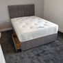 Divan Double & King Size Bed Frame With Mattress Image 4
