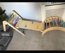 Kids toddler climbing frame