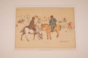 1902 Antique Print Edith Somerville He Will Not Lave