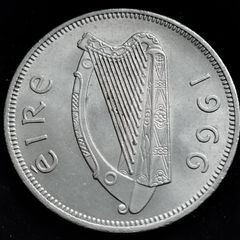 Ireland - 1966 - Florin - Salmon - KM.15a - [2537]