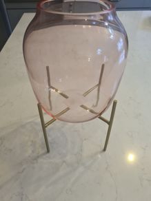 Vase with stand