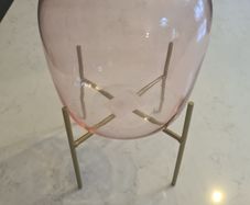 Vase with stand