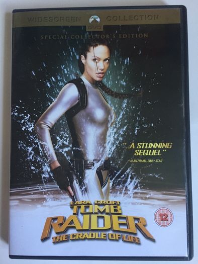 Tomb Raider (Angelina Jolie) Lara Croft: Tomb Raider [2001] & Tomb Raider: The Cradle Of Life [2003] [2xMovie DVD]
