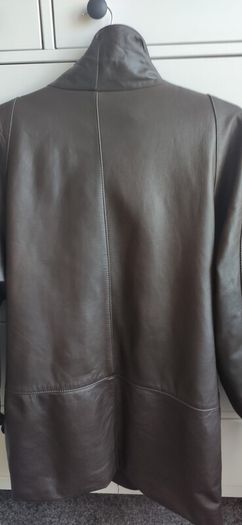 Vintage Spanish Soft Leather Jacket Made in Mallorca  Espresso  Size 44