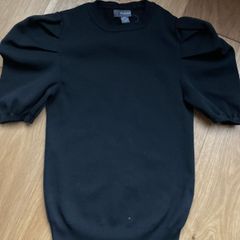 Primark Black Short Sleeve Blouse size uk 4/6