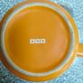 Title: OGO Living "Outo" Matte Stoneware Teapot with Wooden Lid, Orange Image 4