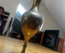 Vintage brass candle Holder
