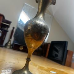 Vintage brass candle Holder