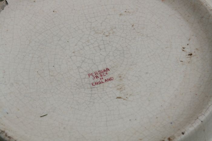 Antique  England  Water Basin 15"