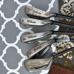 Wilson golf irons  etc