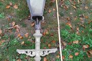 large antique lamp
