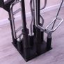 9 Hole Vertical Olympic Bar Rack Image 2