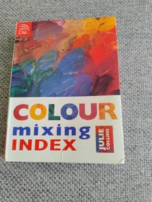 Colour Mixing Index Julie Collins 320 pages in very good condition FREE STANDARD POSTAGE INCLUDED