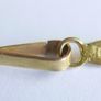 Antique Solid 18K Yellow Gold Bar-Link Chain Necklace length 23" - 5,6g Image 8