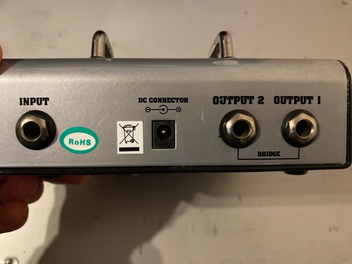 Ashdown NM2 Nate Mendel Signature Twin Stereo Bass Overdrive Effect Pedal