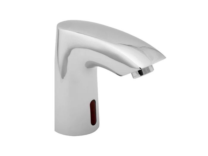 Chrome Infrared Sensor Mono Basin Tap | Automatic Bathroom Sink Mixer