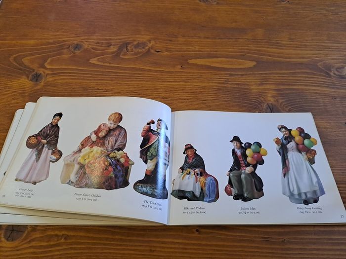 Royal Doulton Figures & Animal Models Catalogue 1971 Vintage