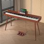 88 Key Fully Weighted Digital Piano Dual Keyboard Four Legged Stand Image 4