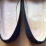 Gabor Ladies Navy blue Suede leather Bow front Flats size 6.5 Image 7