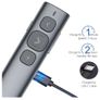 NORWII N95 Rechargeable Presentation Clicker for Powerpoint Clicker with Soft and Big Button Image 3