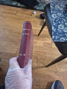1822 book Napolean in exile vol 2 Rare book