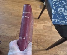 1822 book Napolean in exile vol 2 Rare book