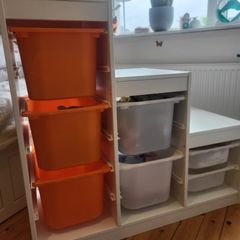 storage combination with boxes