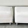 Ikea Klippan pouffe cream colour Image 4