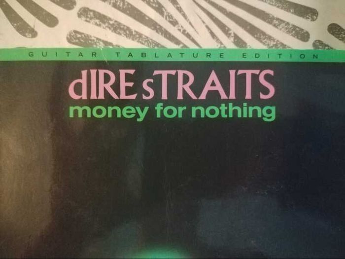 Dire Straits "Money for nothing" Guitar Tab and notation