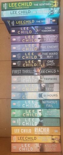 Lee Child Paper Back Books x 19