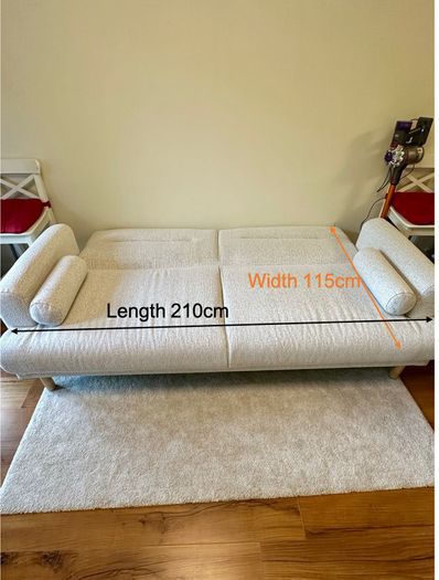 Harvey Norman 3 Seater Sofa Bed