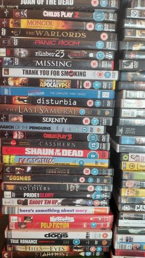 Dvds and blu rays