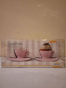 SALE!  BIRKMANN CakeCups - Silicone Moulds for 2 CupCakes
