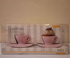 SALE!  BIRKMANN CakeCups - Silicone Moulds for 2 CupCakes