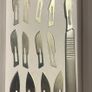 13 Stainless Steel Scalpel Blades with Handle Repair Tool Set replaceable knives Wood Carving Knifes Tools Woodworking Cutter Hand Tool Set Sculptural Image 2