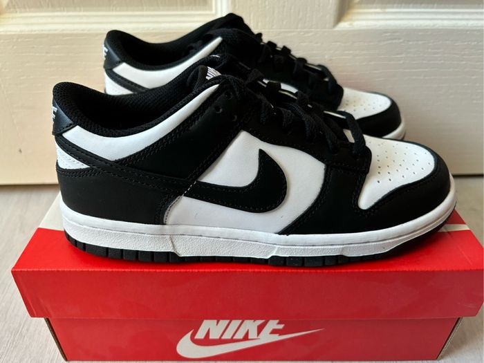 Nike Dunk Low Panda Kids Uk 4 Brand New / Unworn