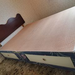 bed, double, divan