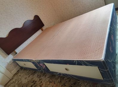 bed, double, divan