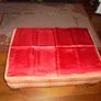 Kingsize Red Duvet Set for Sale Image 3