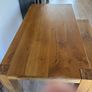dining table and bench Image 5