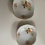Pair of little Vintage China cmeilow  floral dishes Image 7