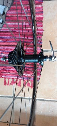 Dura Ace C62 Carbon tubular wheelset