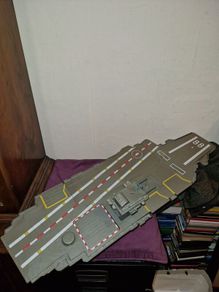 1998 Redbox Navy Aircraft carrier with sounds - Fully working