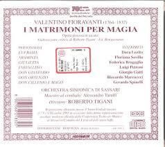 Fioravanti. I Matrimoni Per Magia. CD. Free Postage!