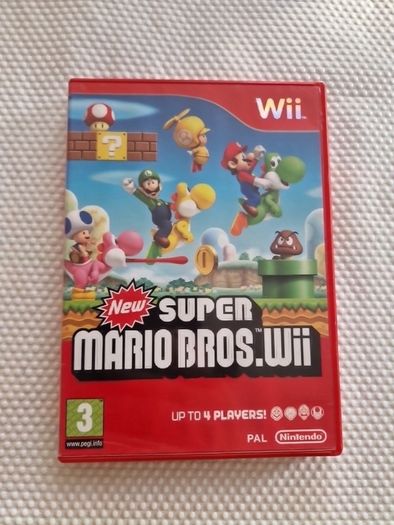 New Super Mario Bros Nintendo Wii Games Original