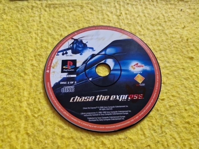 Chase the express PlayStation1 Ps1 PlayStation2 Ps2 games Original